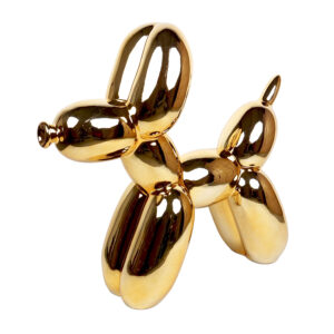 BL-F9240A   BALLOONDOG 120x40x115cm - GOLD chrome