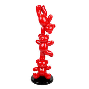 HP-G800-171R   ACROBAT BEARS H-100cm - RED